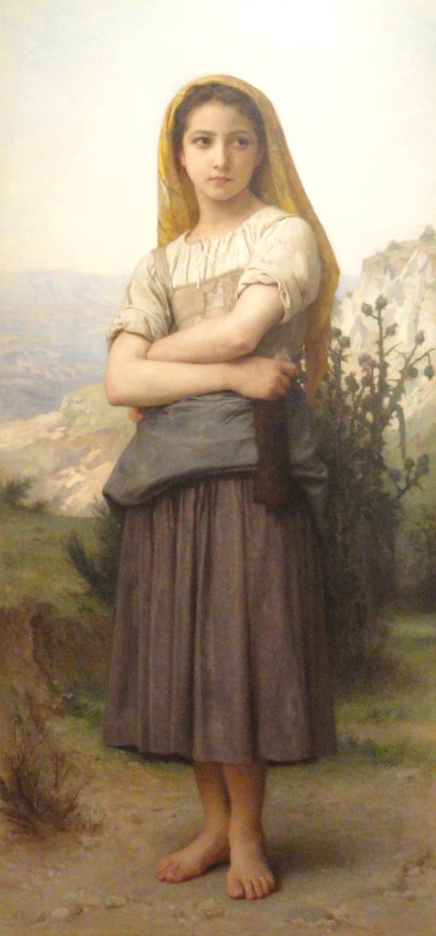Young Girl by William Adolphe Bouguereau